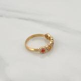 Anillo Churumbela Tupido 2.15gr / T6 1/4 / Oro Amarillo 18K %