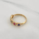 Anillo Churumbela Tupido 2.15gr / T6 1/4 / Oro Amarillo 18K %