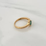 Anillo Trebol 2.4gr / T6 1/2 / Oro Amarillo Nac.Esp. 18K %