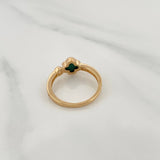 Anillo Trebol 2.4gr / T6 1/2 / Oro Amarillo Nac.Esp. 18K %
