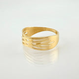 Anillo Ramas Huecas 2.1gr / T7 1/2 / Oro Amarillo 18K
