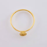 Anillo Corazon Tupido 1.65gr / T6 3/4 / Oro Amarillo 18K