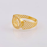Anillo Corona Maya 2.5gr / T7 1/2 / Oro Amarillo 18K