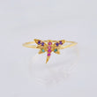 Anillo Libelula 0.9 g / T5 1/2 Oro Amarillo 18K