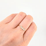 Anillo Libelula 0.9 g / T5 1/2 Oro Amarillo 18K