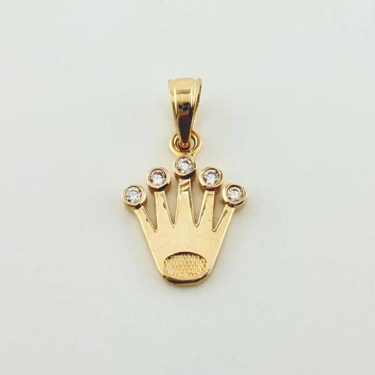 Dije Corona 1.15gr / 1.9cm / Oro Amarillo 18K