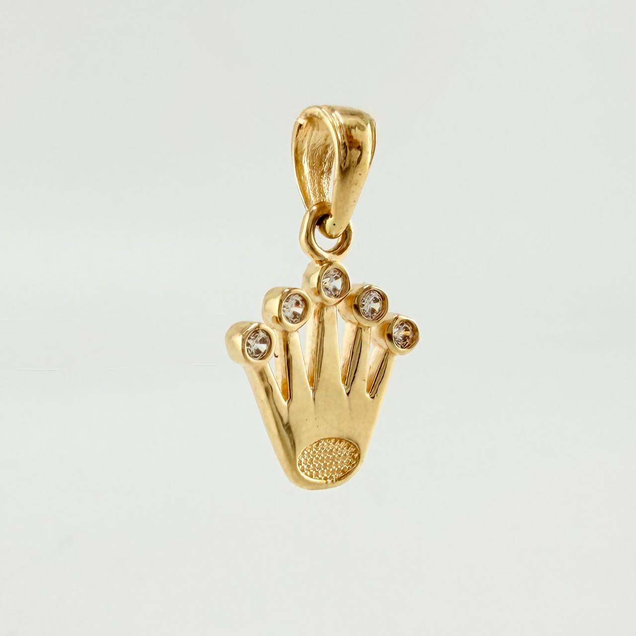 Dije Corona 1.15gr / 1.9cm / Oro Amarillo 18K