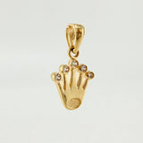 Dije Corona 1.1gr / 1.9cm / Oro Amarillo 18K