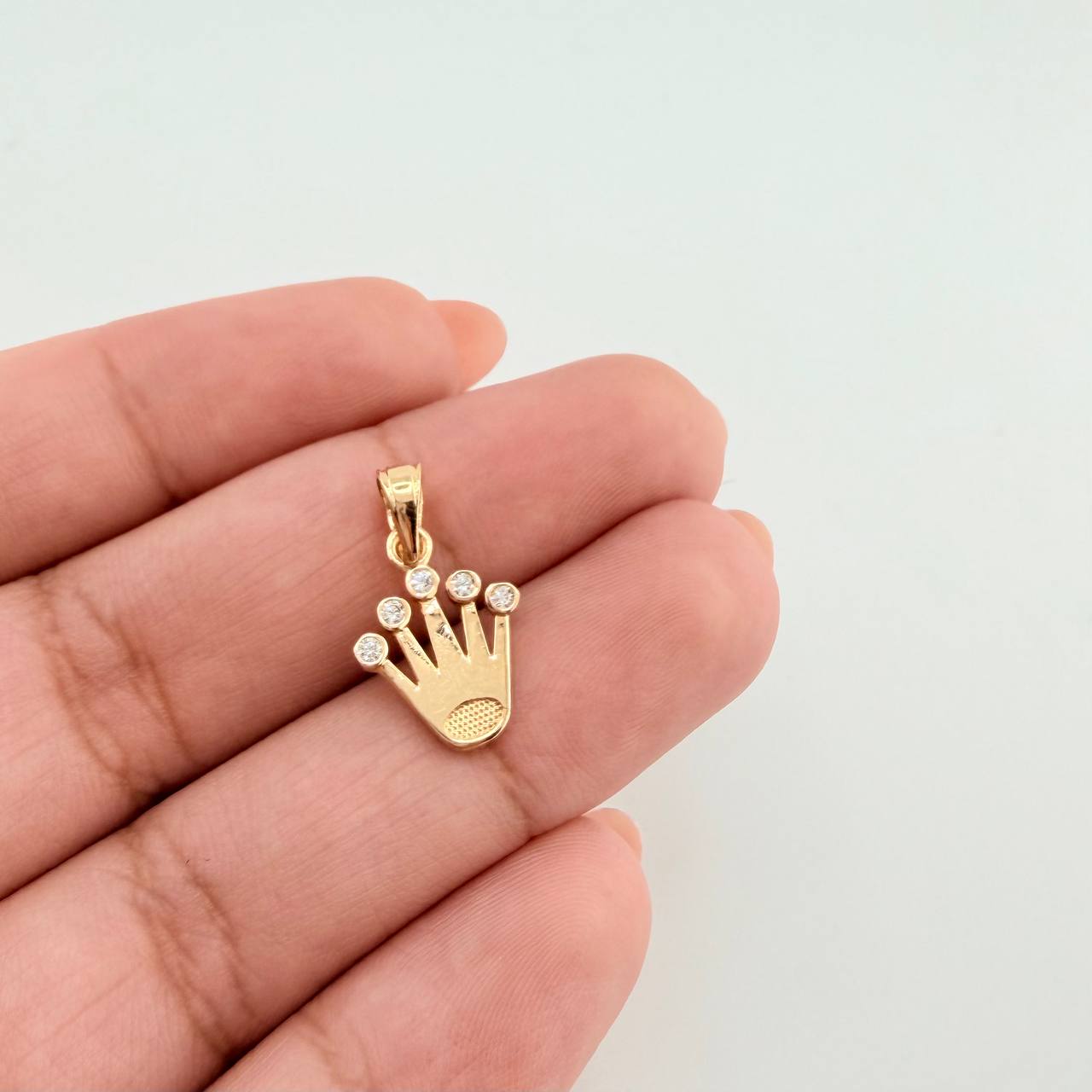 Dije Corona 1.15gr / 2cm / Oro Amarillo 18K ©