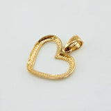 Dije Corazon Silueta 1.05gr / 2cm / Oro Amarillo 18K