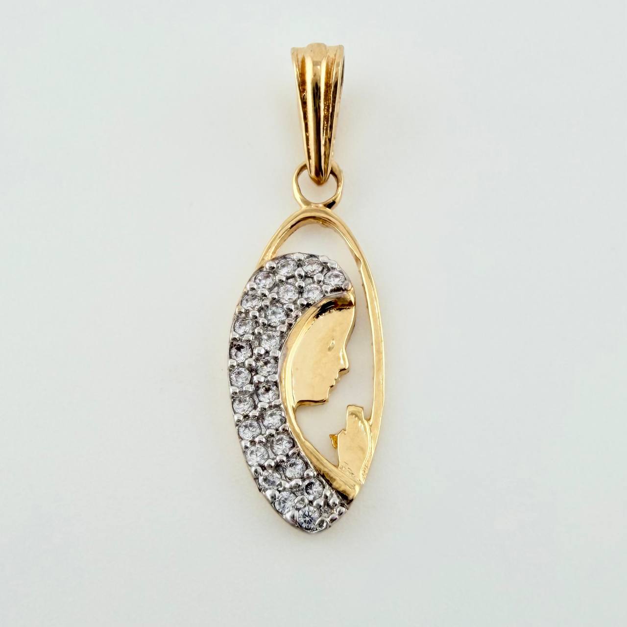 Dije Virgen Maria 1gr / 2.3cm / Oro Amarillo 18K