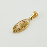 Dije Virgen Maria 1gr / 2.3cm / Oro Amarillo 18K