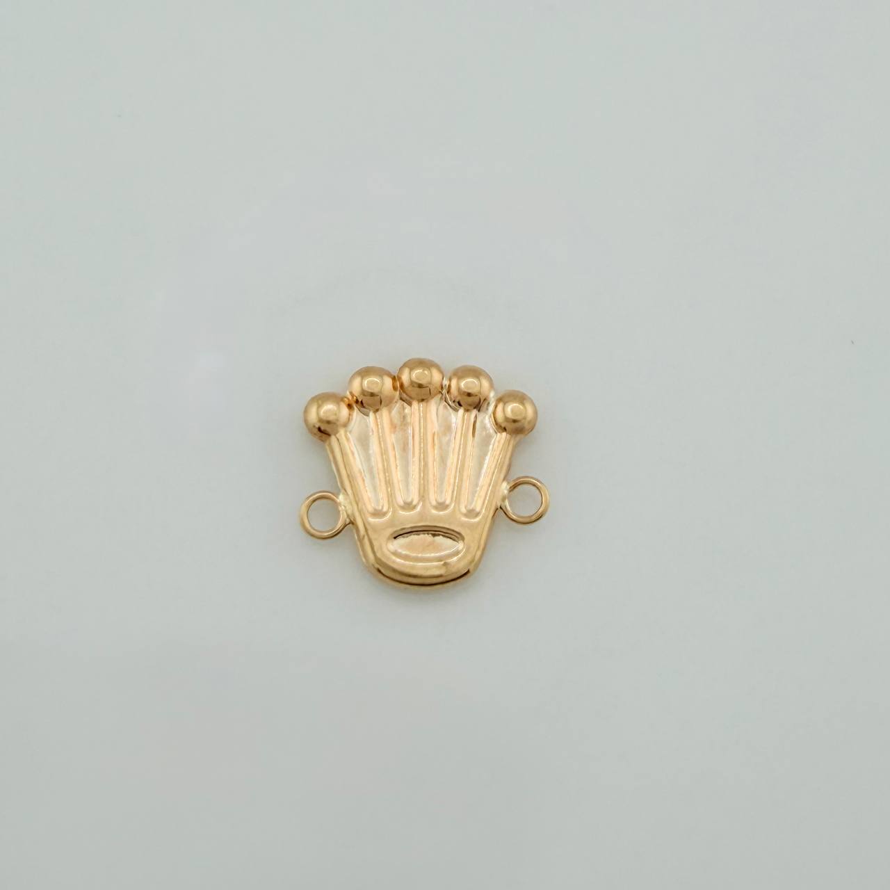 Herraje Corona 0.85gr / 1.4cm / Oro Amarillo 18K