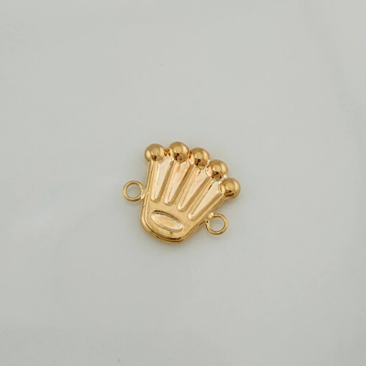 Herraje Corona 0.85gr / 1.4cm / Oro Amarillo 18K