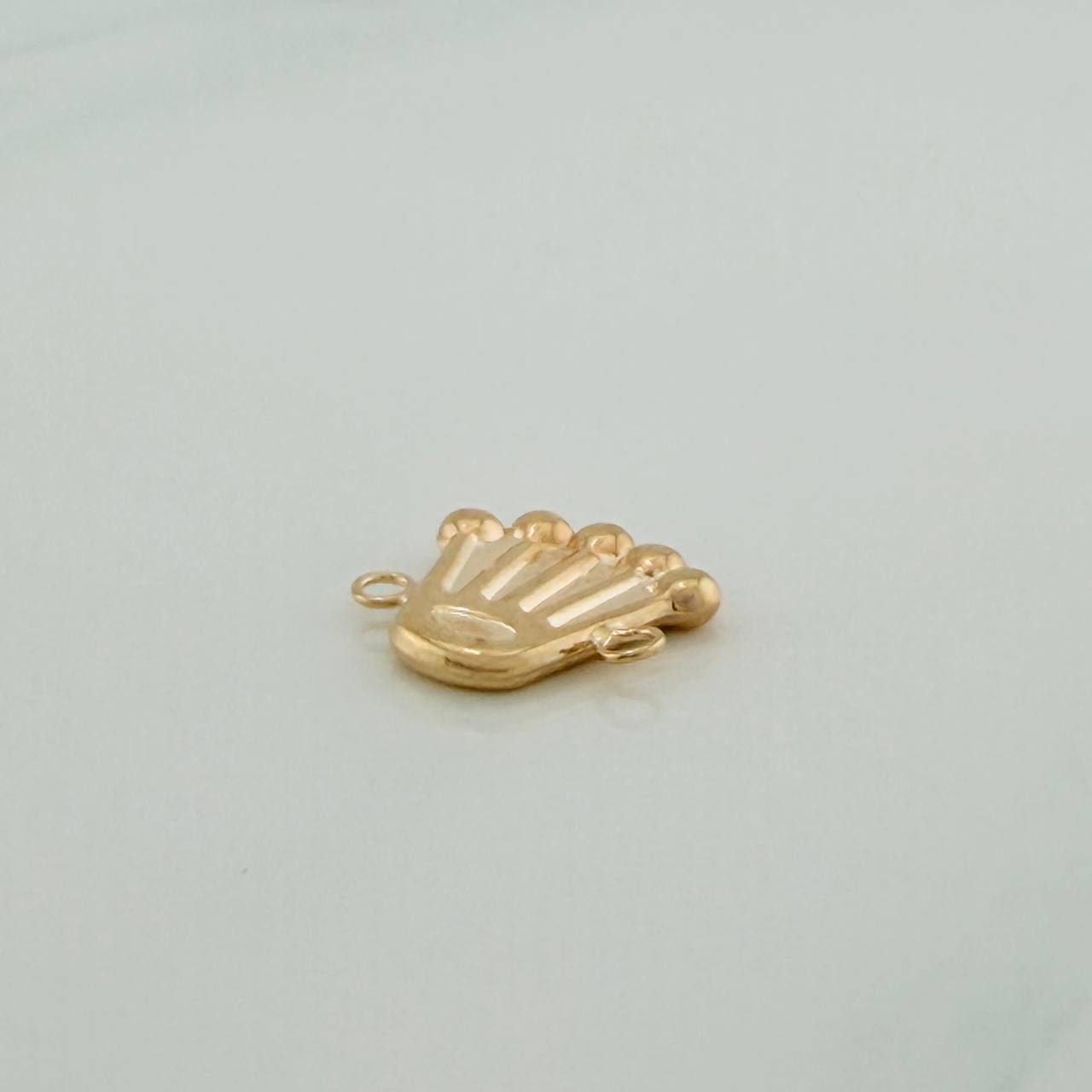 Herraje Corona 0.85gr / 1.4cm / Oro Amarillo 18K