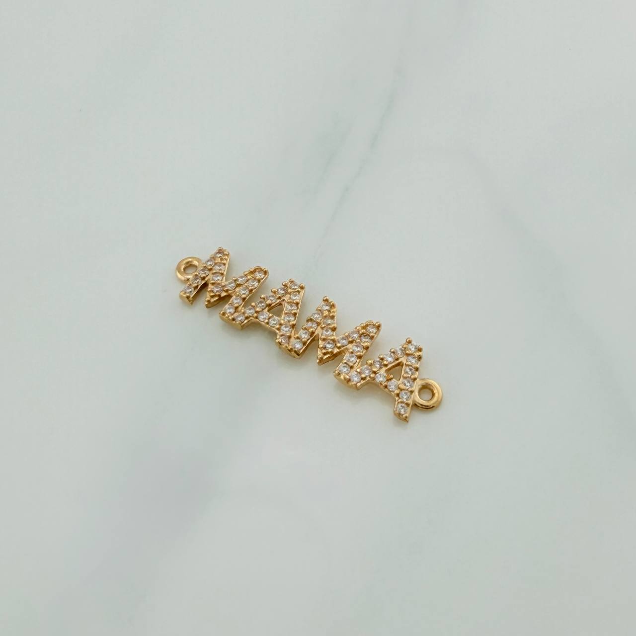 Herraje Mama 1.2 g / 2.9 cm Oro Amarillo 18K