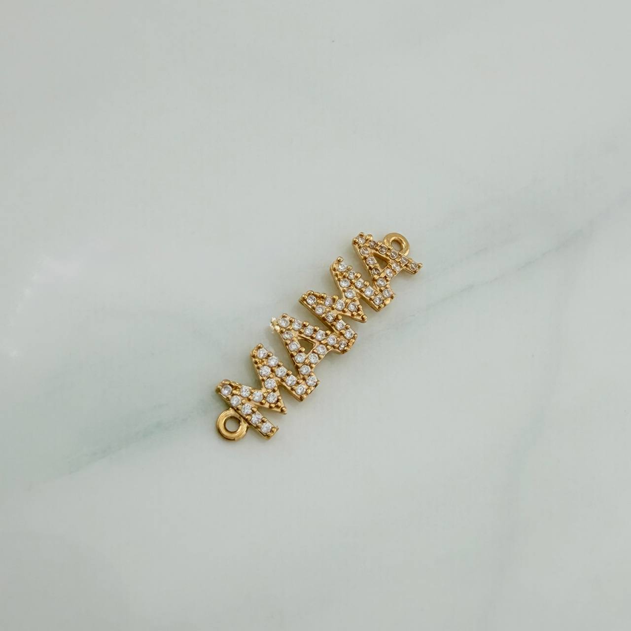 Herraje Mama 1.2 g / 2.9 cm Oro Amarillo 18K