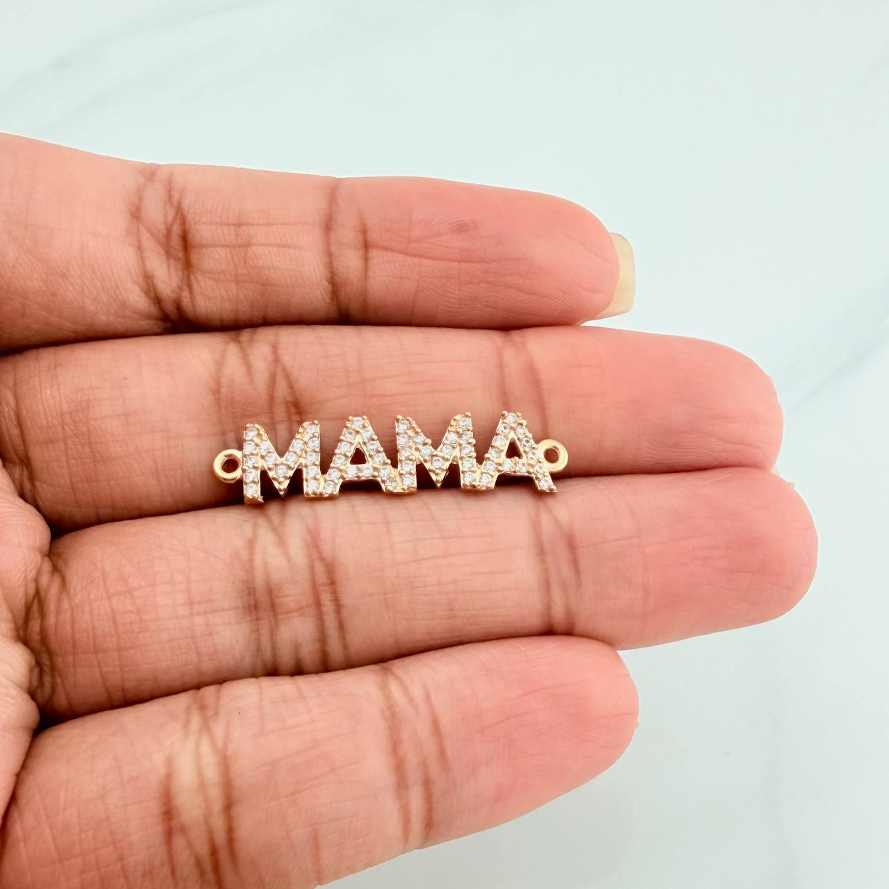 Herraje Mama 1.3 g / 2.9 cm Oro Amarillo 18K