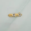 Herraje Mamá 1.1gr / 2.5cm / Oro Amarillo 18K
