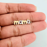 Herraje Mamá 1.1gr / 2.5cm / Oro Amarillo 18K