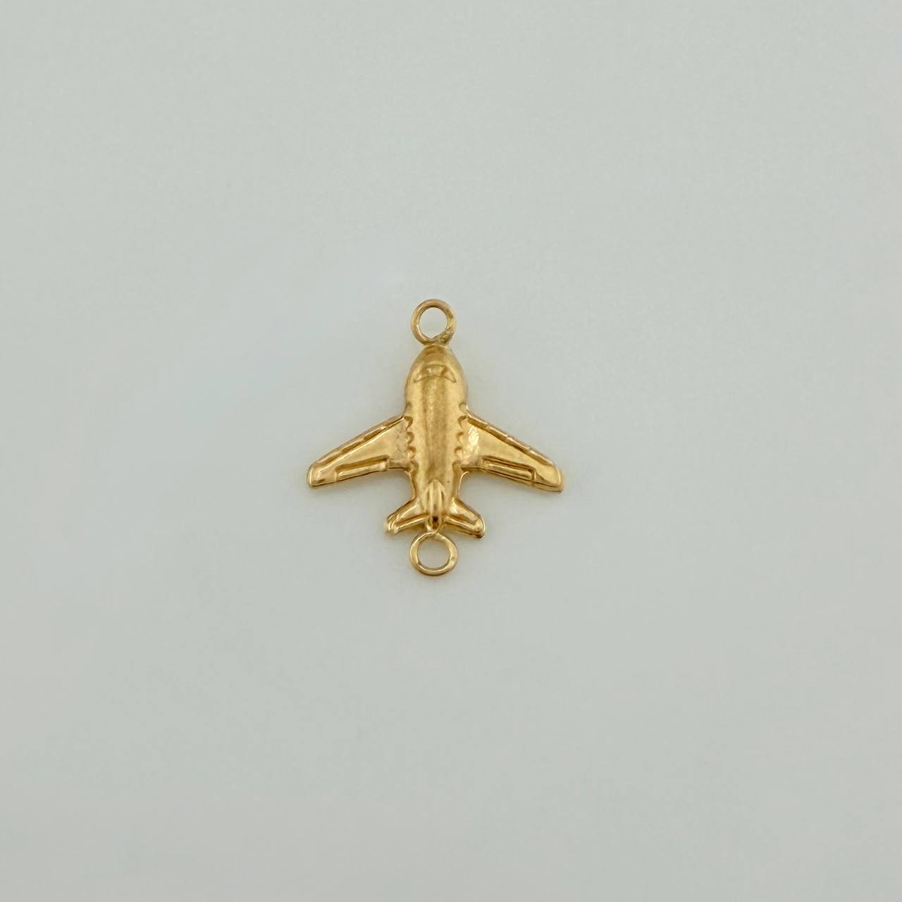 Herraje Avión 0.5gr / 1.7cm / Oro Amarillo 18K &