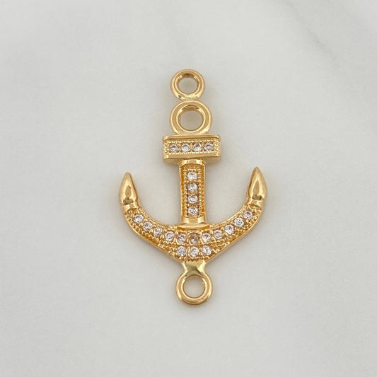 Herraje Ancla 1.5gr / 2.5cm / Oro Amarillo 18K