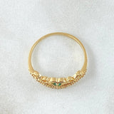 Anillo Corazon 1.4gr / T6 1/4 / Oro Amarillo 18K *