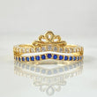 Anillo Corona Pavonada 3.1gr / T7 1/2 / Oro Amarillo 18K *