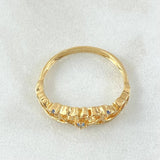 Anillo Corazones Quinces 2.15gr / T6 1/2 / Oro Amarillo 18K *