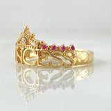 Anillo Princess 2.95gr / T6 3/4 / Oro Amarillo 18K