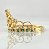 Anillo Corona Quinces 2.5gr / T6 / Oro Amarillo 18K