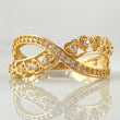 Anillo Amor Eterno 4.05gr / T8 / Oro Amarillo 18K