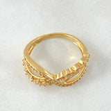 Anillo Amor Eterno 4.05gr / T8 / Oro Amarillo 18K
