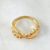 Anillo Amor Eterno 4.1gr / T7 1/2 / Oro Amarillo 18K