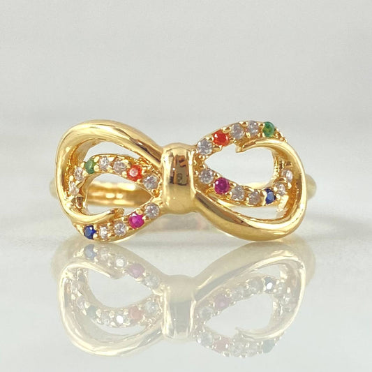 Anillo Moño 2.35gr / T6 1/4 / Oro Amarillo 18K
