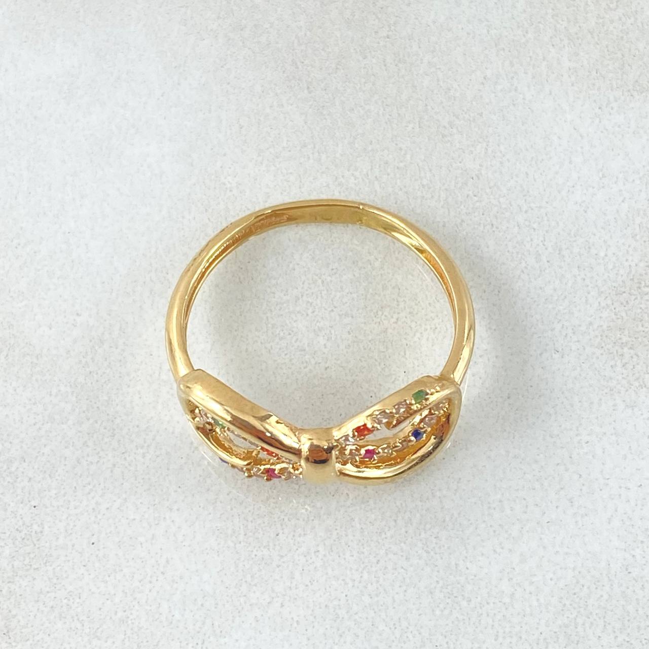 Anillo Moño 2.35gr / T6 1/4 / Oro Amarillo 18K