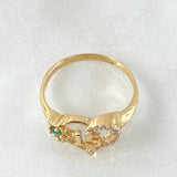 Anillo Corazón Quinces 2.35gr / T6 1/4 / Oro Amarillo 18K