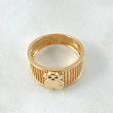 Anillo Malla Oso 3.8gr / T5 1/2 / Oro Amarillo 18K