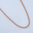 Cadena Ice 15.75gr / 60cm / Dos Oros Blanco Rosa +4 18K $