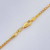 Cadena Veneciana 13.8gr / 60cm / Dos Oros Amarillo Blanco +3 18K $