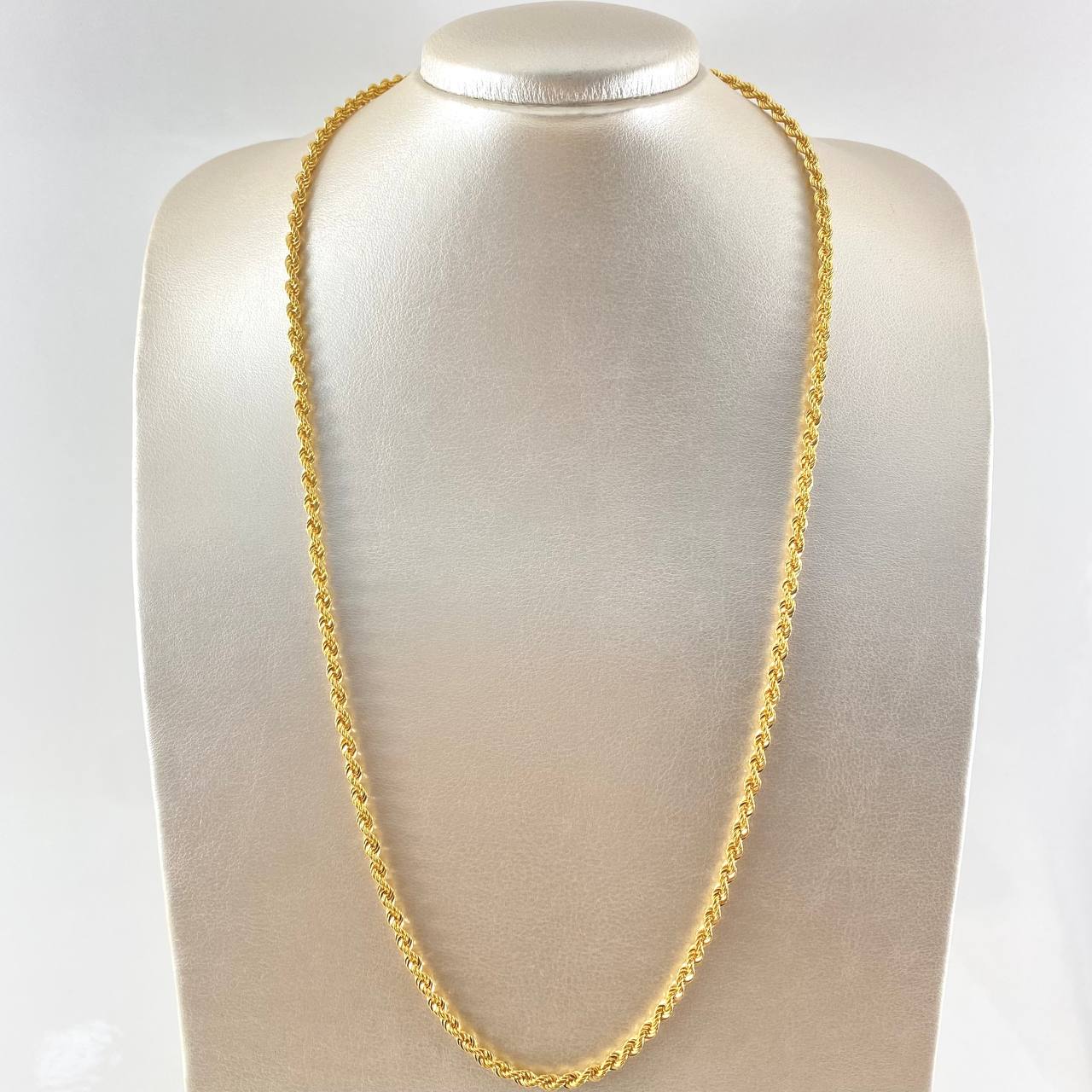 Cadena Lazo 8.85gr / 65cm / 3.7mm +3Oro 18K *