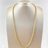 Cadena Lazo 8.85gr / 65cm / 3.7mm +3Oro 18K *