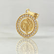 Dije San Benito 2.1gr / 2.2cm-Oro 18K