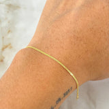 Pulso Chino 0.75gr / 19cm / Oro Amarillo +1 18K