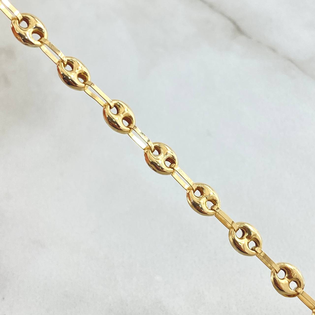 Tobillera GC 3.75gr / 25.5cm / Oro Amarillo 18K *