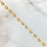 Tobillera GC 3.5gr / 25cm / Oro Amarillo 18K *