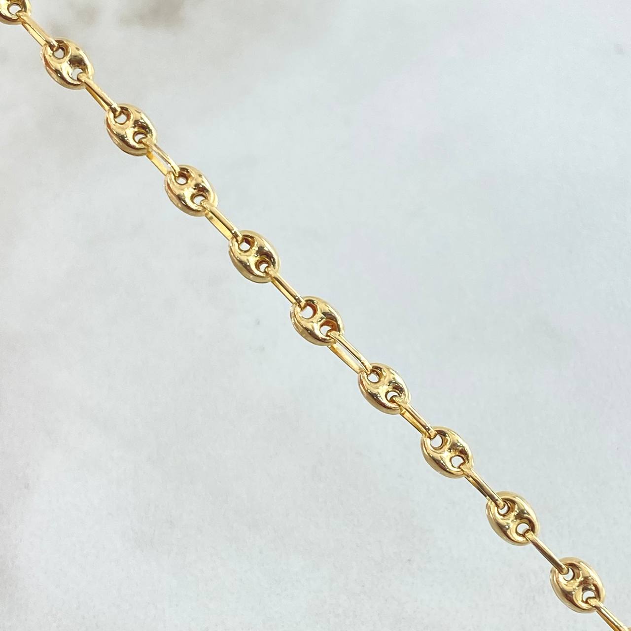 Tobillera GC 2.85gr / 25.5cm / Oro Amarillo 18K *