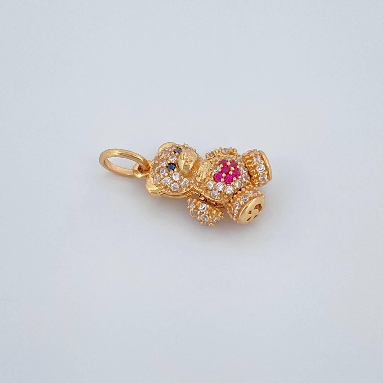 Dije Oso Corazon Articulado 2.55gr / 2cm / Oro Amarillo 18K $