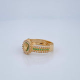Anillo Corona Rx 3.65gr / T8 1/4 / Oro Amarillo 18K $