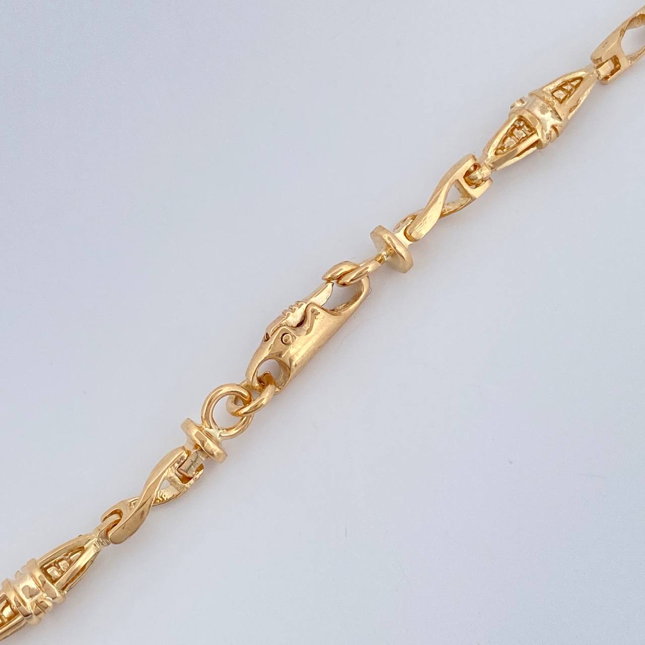 Cadena Rustica Dubai 29.15gr / 60.5cm / Oro Amarillo 18K $